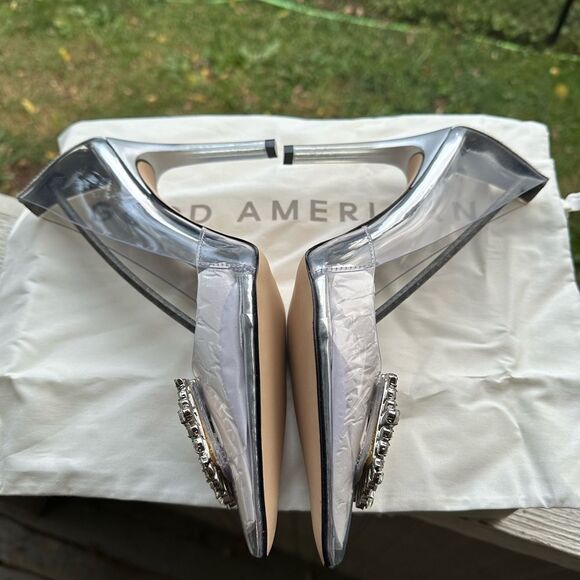 NIB Good American Cinder-Rella Pumps Size 7.5 & 8 - Picture 9 of 10